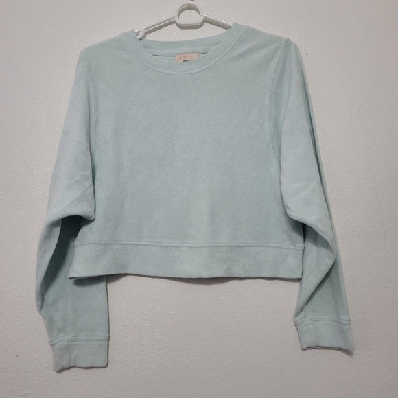 Love by Gap Terry Towel Crewneck Sweatshirt - Picture 2 of 9